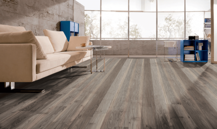 Salon de particulier en lames PVC Ambiance